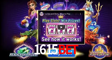 Cadastro rápido e seguro na 1615bet